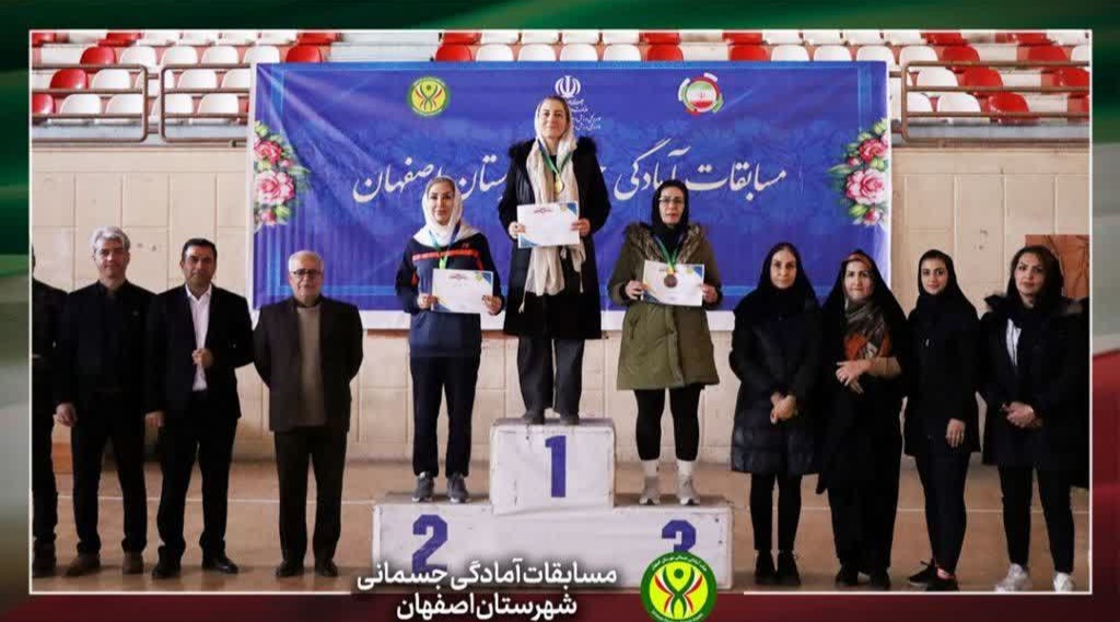 مسابقات آمادگی جسمانی شهرستان اصفهان
